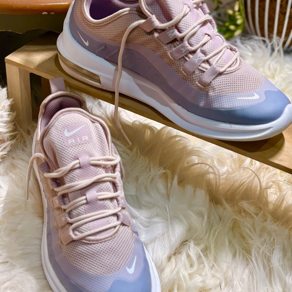 Nike Women's Pastel Pink and Lavender Sneakers